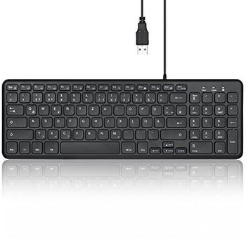 Perixx PERIBOARD-213U Black (DE)