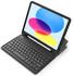 schwarz: Inateck Tastatur Hülle für iPad 10.9 (2022) / iPad Air (2022/2020) / iPad Pro 11