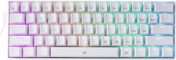 Redragon K630 RGB (Red Switches) (US) White
