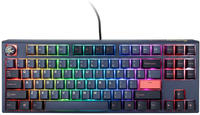 DUCKY One 3 TKL, Cosmic Blue, PBT, LEDs RGB, MX RGB ERGO CLEAR, USB, US