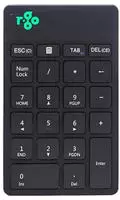 R-Go Tools RGOCONMWLBL Numerische Tastatur Universal Bluetooth Schwarz (RGOCONMWLBL)