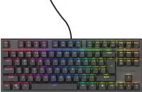 Genesis Gaming-Tastatur "THOR 303 TKL" (Antirutsch-F&uuml;&szlig;e Funktionstasten 