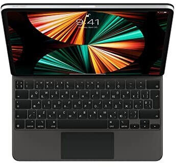 Apple Magic Keyboard for iPad Pro 12.9 (5th Generation) (Ukrainian) Black