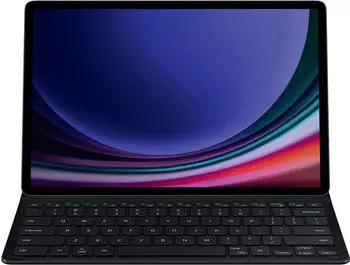 Samsung Galaxy Tab S9+ Book Cover Keyboard Slim schwarz (DE)