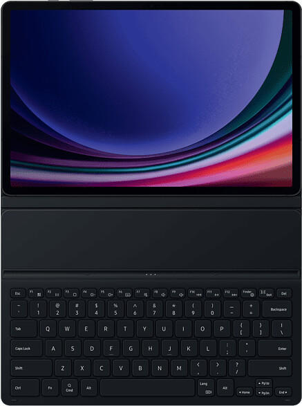 Samsung Galaxy Tab S9+ Book Cover Keyboard Slim schwarz (DE)