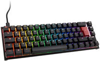 DUCKY Mecha Pro SF, PBT, schwarz, LEDs RGB, MX RGB BROWN, USB, DE