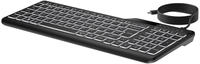 HP 400 Kabelgebundene Tastatur mit Hintergrundbeleuchtung (7N7C0AA)