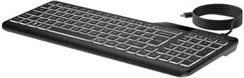 HP 400 Kabelgebundene Tastatur mit Hintergrundbeleuchtung (7N7C0AA) – HP 400 Kabelgebundene Tastatur mit Hintergrundbeleuchtung (7N7C0AA) für effizientes Arbeiten