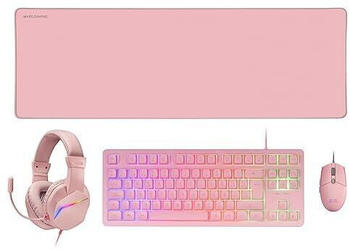 Mars Gaming MCP-RGB3 4-IN-1 Combo Pink (FR)