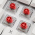 Sharkoon PureWriter W65 (Kailh Choc V2 Low Profile Red) (DE) White