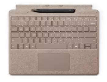 Microsoft Surface Pro Keyboard mit Slim Pen Graubeige (DE)