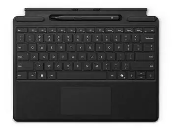 Microsoft Surface Pro Keyboard mit Slim Pen Schwarz (DE)