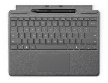 Microsoft Surface Pro Keyboard mit Slim Pen Platin (DE)