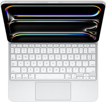 Apple Magic Keyboard f&uuml;r iPad Pro 11 (M4) (2024) Wei&szlig; (US)