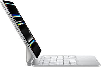 Apple Magic Keyboard für iPad Pro 11 (M4) (2024) Weiß (International) – Produktives Schreiben dank kompakter Tastaturkonstruktion