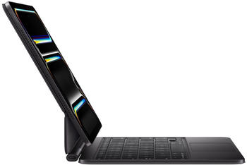 Apple Magic Keyboard für iPad Pro 11 (M4) (2024) Schwarz (International) – Beleuchtete Tasten steigern die Produktivität in jeder Umgebung