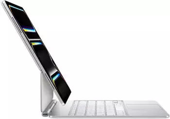 Apple Magic Keyboard für iPad Pro 13 (M4) (2024) Weiß (International) – Komfort und Funktionalität vereint