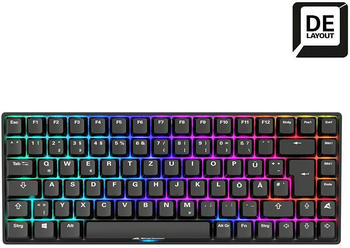Sharkoon SKILLER SGK50 S3 PBT (Gateron G Pro 3.0 Yellow) (DE) Black