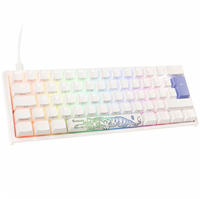Ducky One 2 Pro Mini White Edition Gaming Tastatur, RGB LED - Cherry Brown