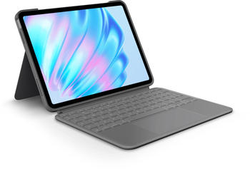 Logitech Combo Touch f&uuml;r iPad Air 11 (M2) (UK) Oxford Grey