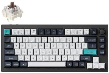 Keychron Q1 Max Carbon Black (US) (Gateron Jupiter Brown)