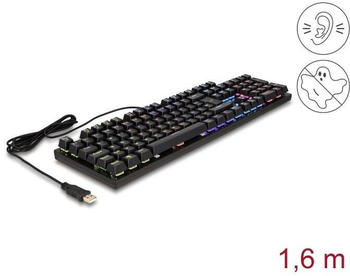 DeLock Mechanische USB Gaming Tastatur (12115) – DeLock Mechanische USB Gaming Tastatur (12115) – Perfekte Wahl für Gamer
