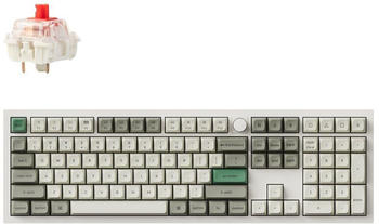 Keychron Q6 Max (Gateron Jupiter Red) (US) White