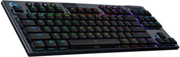 Logitech G G915 X LIGHTSPEED TKL Black (Clicky) (DE) – Blitzschnelle Reaktionen für den entscheidenden Vorteil