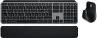Logitech MX Keys S Combo for Mac, kabellose Tastatur/Maus mit Handballenauflage,