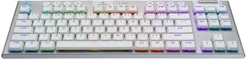 Logitech G G915 X LIGHTSPEED TKL White (Tactile) (DE) – Blitzschnelle Reaktionen für den Wettbewerbsvorteil