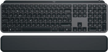 Logitech MX Keys S mit Handballenauflage (CH) Grafit
