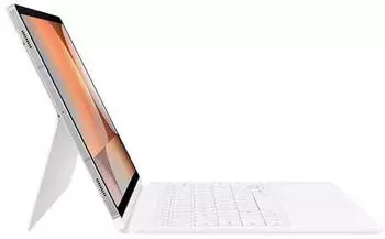 Samsung Galaxy Tab S10+ / S9+ Book Cover Keyboard - AI Key White (DE) – Komfortables Tippen und integriertes Touchpad