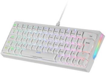 Mars Gaming MKMINIPRO (Yellow Switch) White (ES)