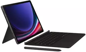 Samsung Galaxy Tab S9 / S9 FE Book Cover Keyboard - AI Key schwarz (DE) – Perfekte Ergänzung für Ihr Samsung Galaxy Tab