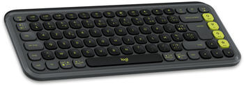 Logitech POP Icon Keys Graphite/Green (FR) – Kabellose Freiheit für maximale Flexibilität