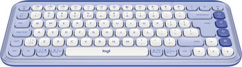Logitech POP Icon Keys Lilac/Offwhite (US) – Logitech POP Icon Keys Lilac/Offwhite (US) – Stilvolle Effizienz für moderne Arbeitsplätze