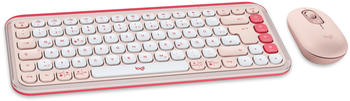 Logitech POP Icon Combo Pink/Offwhite (DE) – Logitech POP Icon Combo Pink/Offwhite (DE) Frische Brise für Ihren Arbeitsplatz