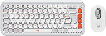 Logitech POP Icon Combo Offwhite/Orange (FR)