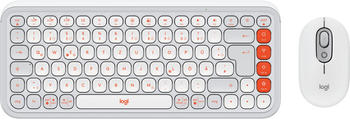 Logitech POP Icon Combo Offwhite/Orange (DE)