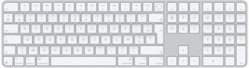 Apple Magic Keyboard mit Touch ID und Ziffernblock Wei&szlig; (2024) (FR)