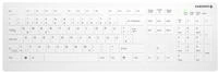 CHERRY Active KEY MTA AK-C8112 Wireless Funk Tastatur Deutsch, QWERTZ Wei&szlig;