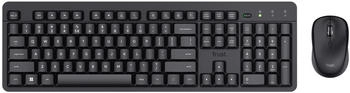 Trust Ody II kabelloses Tastatur-Maus-Set schwarz (DE)