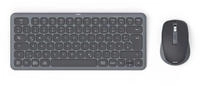 hama 00173061 Multi-Device-Tastatur-Maus-Set "WKM-500", kabellos, klein, SW, QWERTZ
