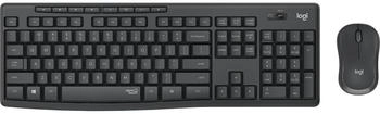 Logitech MK295 Silent Wireless Combo Black (PT)