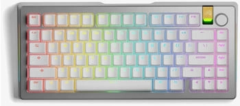 Glorious Gaming GMMK 3 Pro HE 75% PreBuilt Silver (Fox HE Switches) (US)