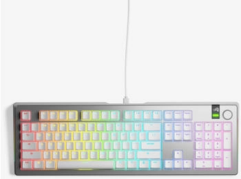 Glorious Gaming GMMK 3 Pro 100% Custom PreBuilt Silver (Fox Switches) (US)