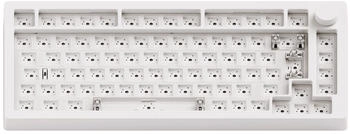 AKKO Monsgeek M1 V5 75% Barebone ISO-Layout Moonlight White