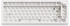 AKKO Monsgeek M1 V5 75% Barebone ISO-Layout Moonlight White