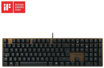 CHERRY KC 200 MX schwarz (MX2A Silent Red) (UK)