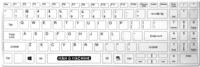 MAN&MACHINE Keyboard ITs Cool Flat Hygienetastatur,white,99 Tasten,DE (ICF/DE/W5)